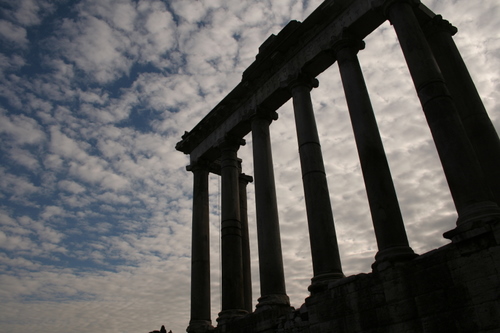 Temple of Saturn, Rome Forum, Rome, Italy